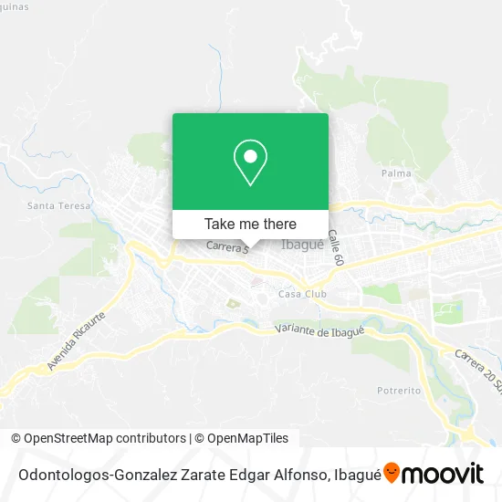 Mapa de Odontologos-Gonzalez Zarate Edgar Alfonso