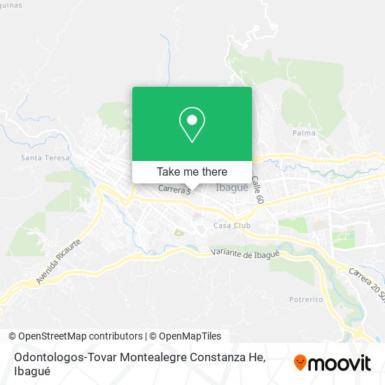 Mapa de Odontologos-Tovar Montealegre Constanza He