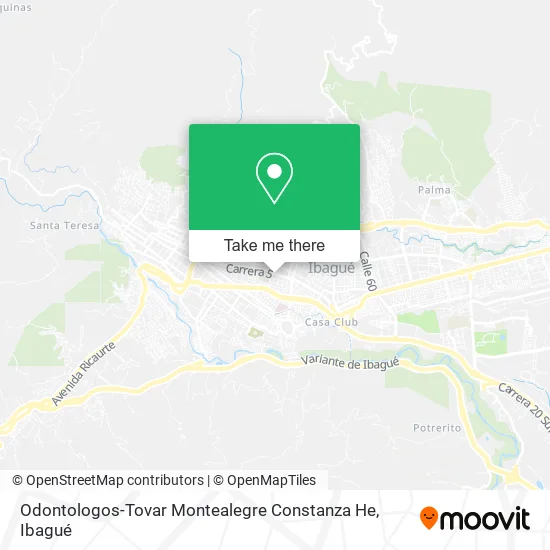 Odontologos-Tovar Montealegre Constanza He map