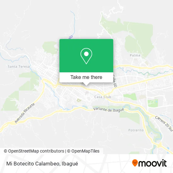 Mapa de Mi Botecito Calambeo