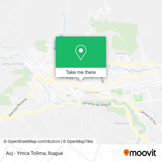 Mapa de Acj - Ymca Tolima