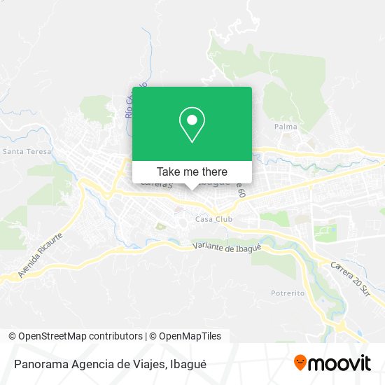 Panorama Agencia de Viajes map