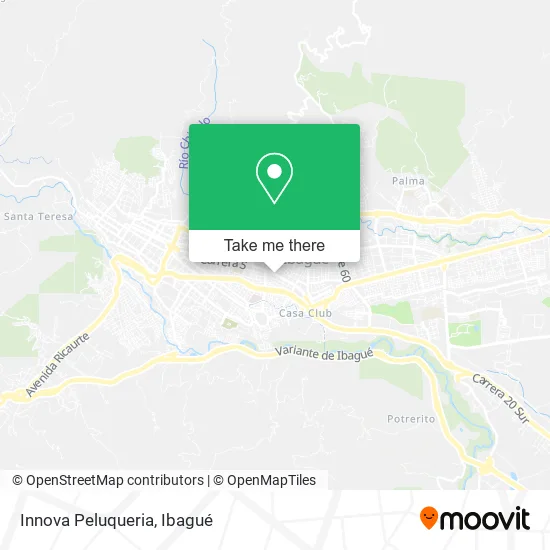 Mapa de Innova Peluqueria