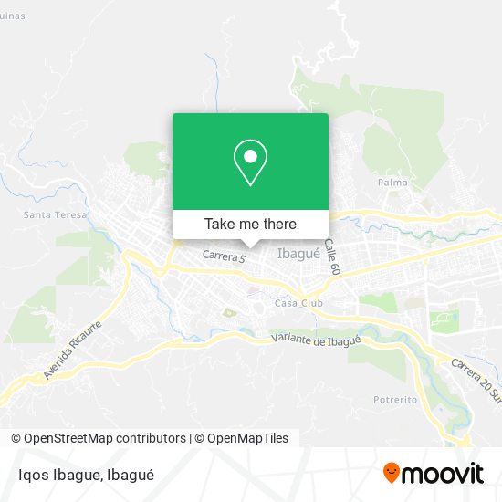 Iqos Ibague map