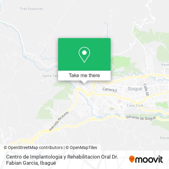 Centro de Implantologia y Rehabilitacion Oral Dr. Fabian Garcia map