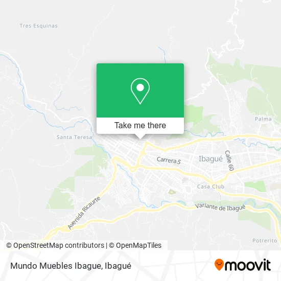 Mundo Muebles Ibague map