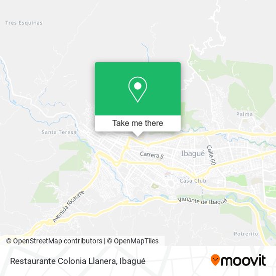 Restaurante Colonia Llanera map
