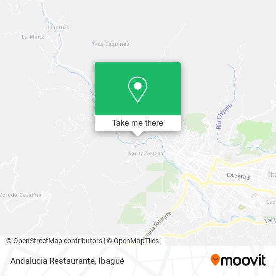 Andalucia Restaurante map