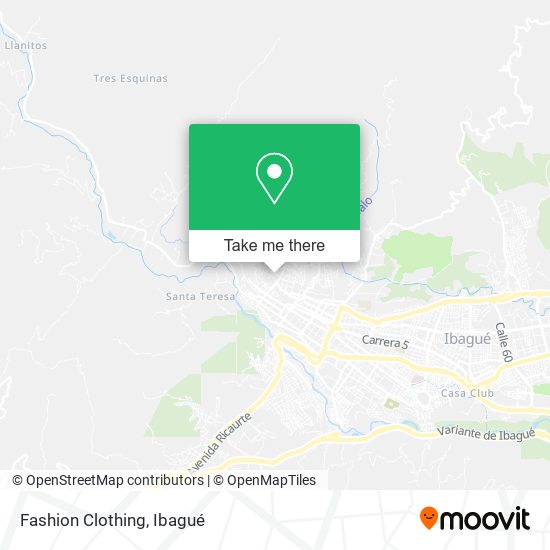 Fashion Clothing map