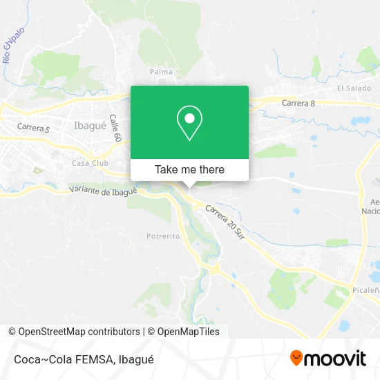 Mapa de Coca~Cola FEMSA