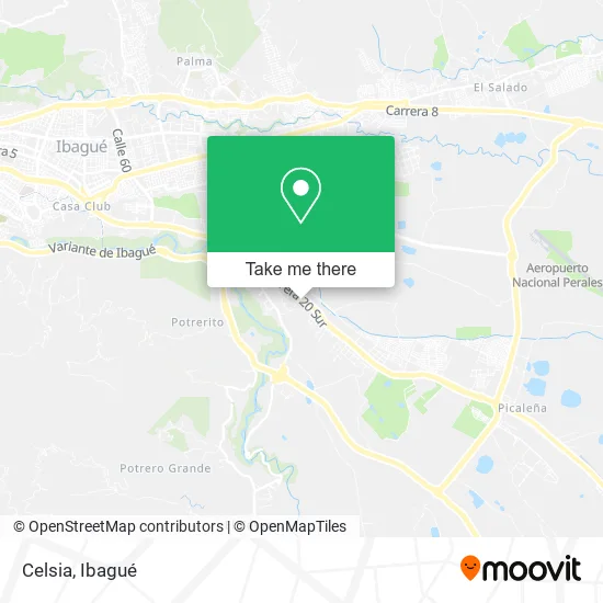 Mapa de Celsia