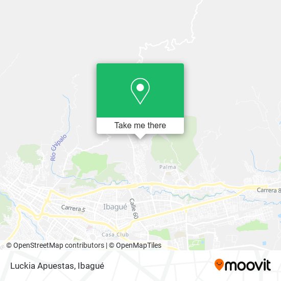Mapa de Luckia Apuestas
