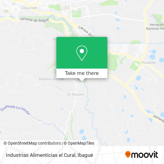 Industrias Alimenticias el Cural map