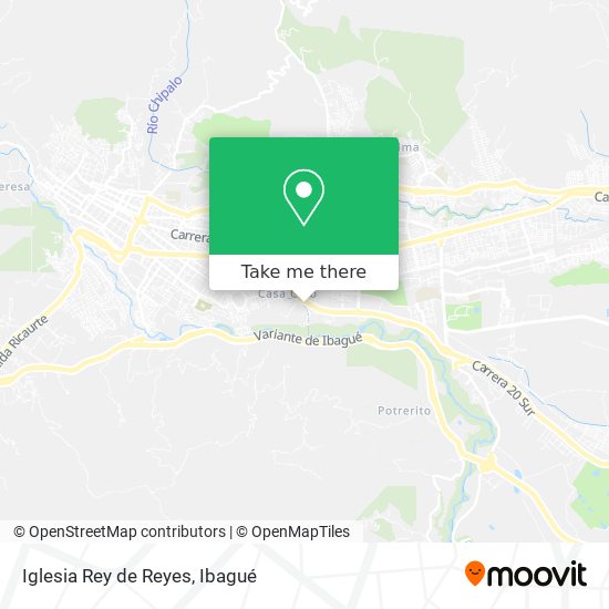Mapa de Iglesia Rey de Reyes