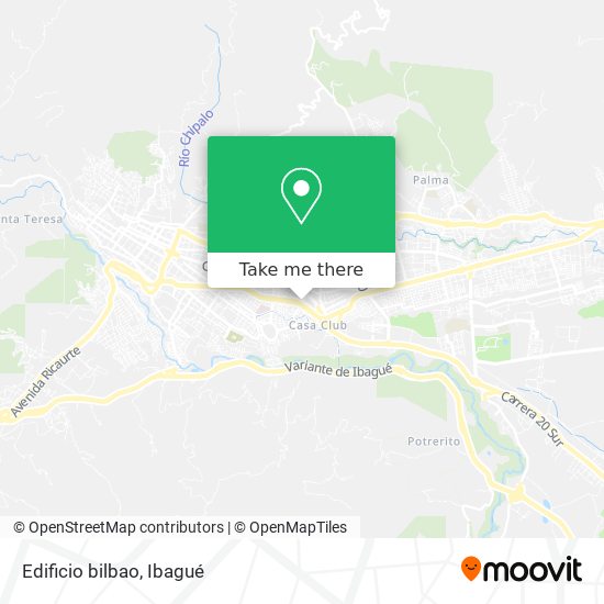 Edificio bilbao map