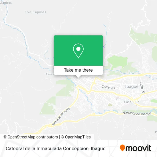 Mapa de Catedral de la Inmaculada Concepción