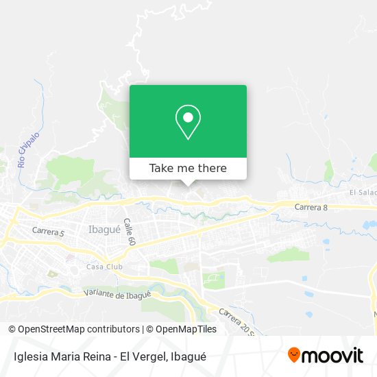 Iglesia Maria Reina - El Vergel map