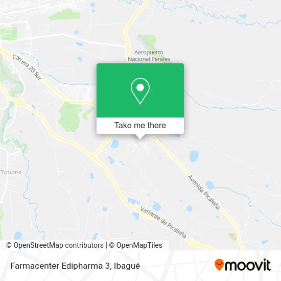 Mapa de Farmacenter Edipharma 3