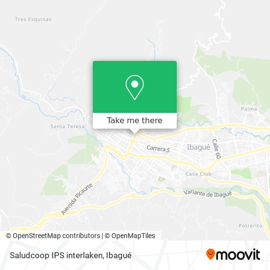 Saludcoop IPS interlaken map