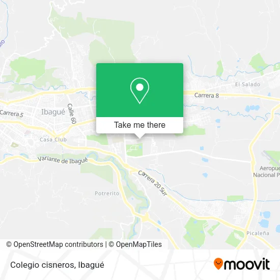 Mapa de Colegio cisneros
