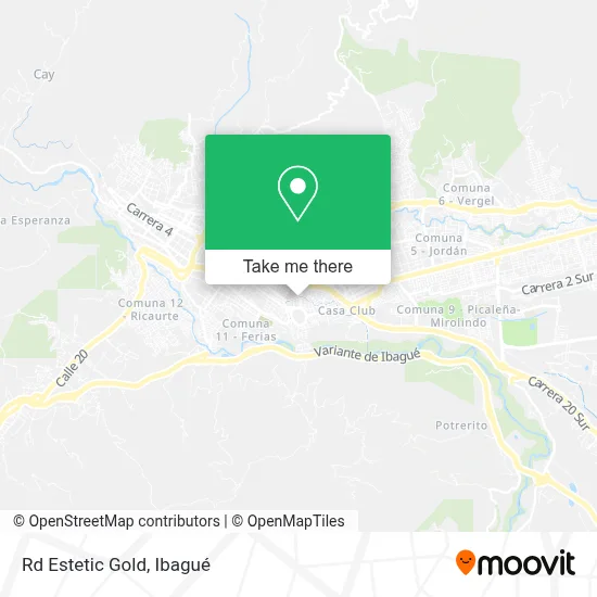 Rd Estetic Gold map