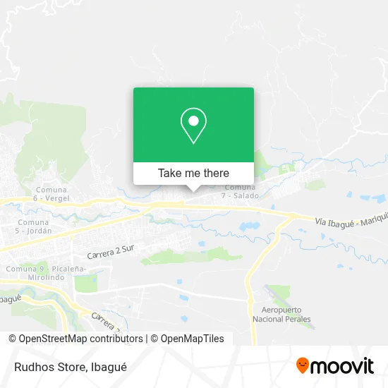 Rudhos Store map