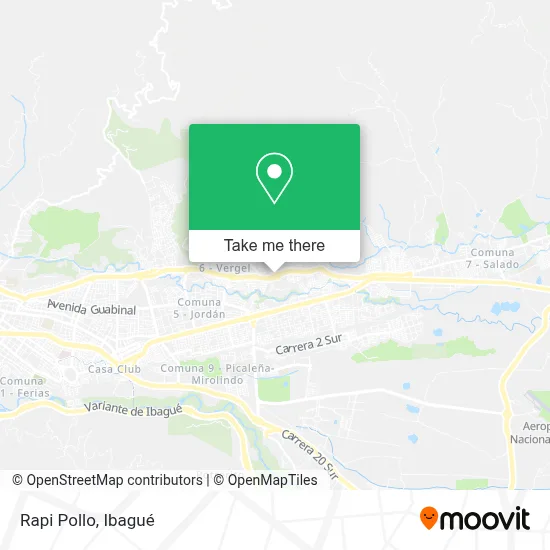 Mapa de Rapi Pollo