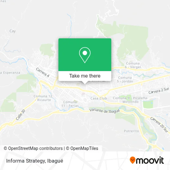 Informa Strategy map