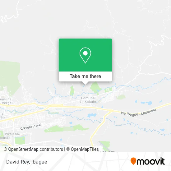 Rey David map