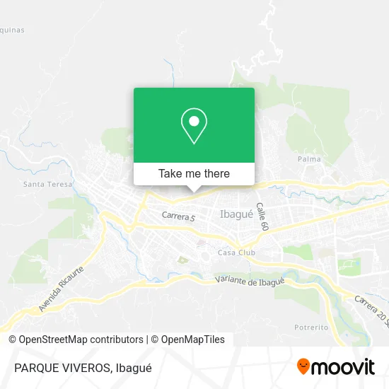 Mapa de PARQUE VIVEROS