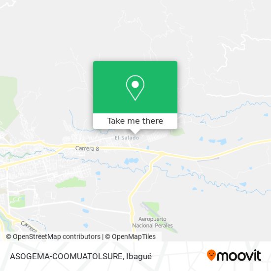 Mapa de ASOGEMA-COOMUATOLSURE