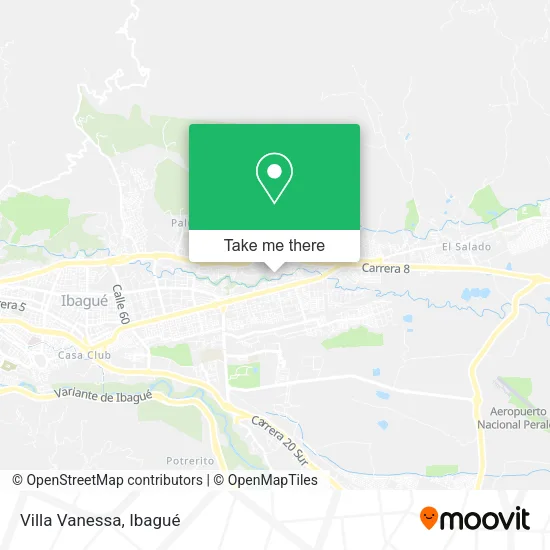 Mapa de Villa Vanessa
