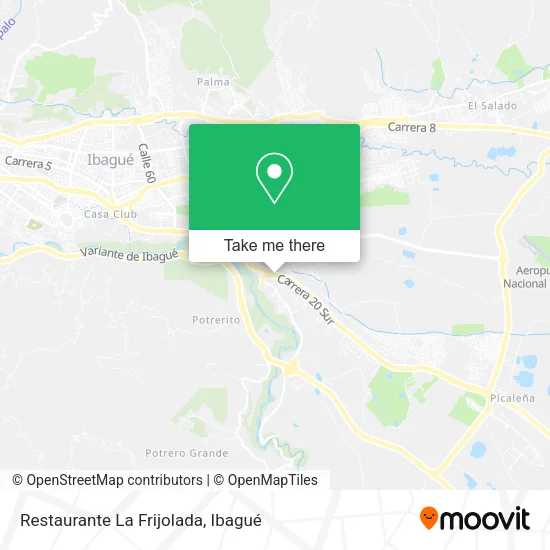 Mapa de Restaurante La Frijolada