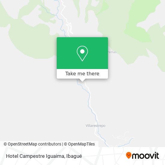 Hotel Campestre Iguaima map