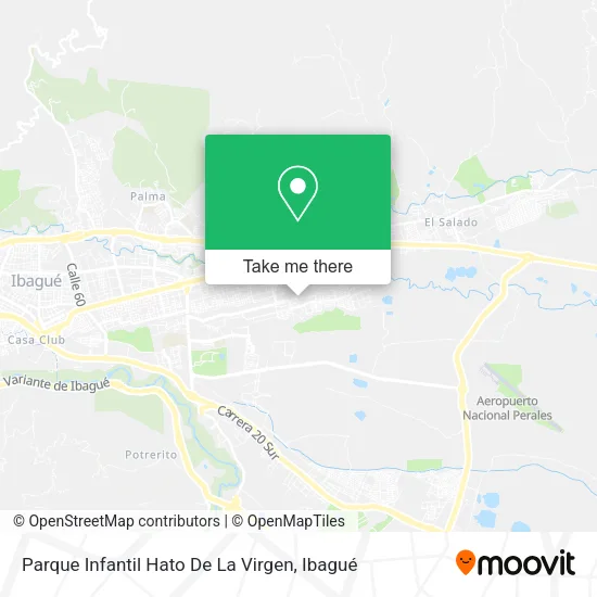 Mapa de Parque Infantil Hato De La Virgen