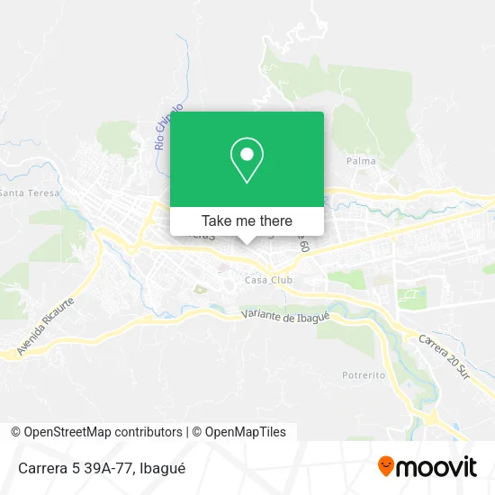 Mapa de Carrera 5 39A-77