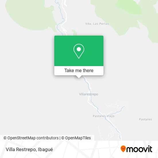 Villa Restrepo map