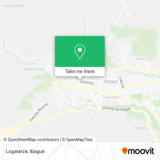 Mapa de Logalarza