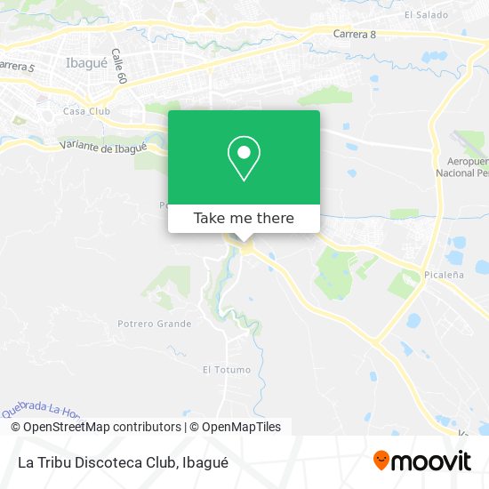 La Tribu Discoteca Club map