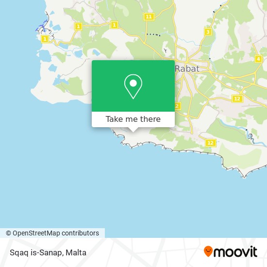 Sqaq is-Sanap map