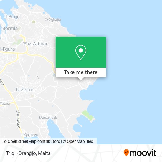 Triq l-Oranġjo map