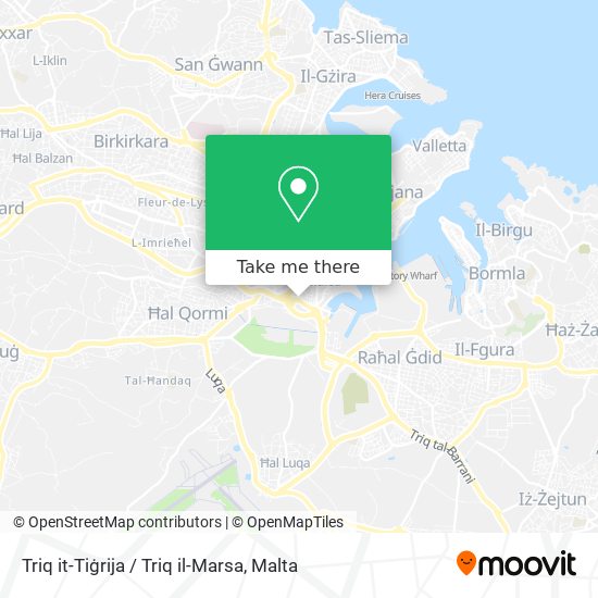 Triq it-Tiġrija / Triq il-Marsa map