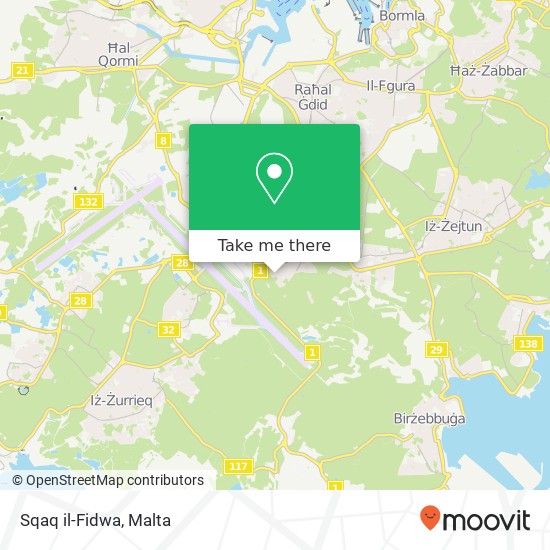 Sqaq il-Fidwa map