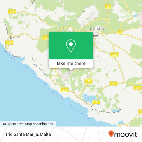 Triq Santa Marija map
