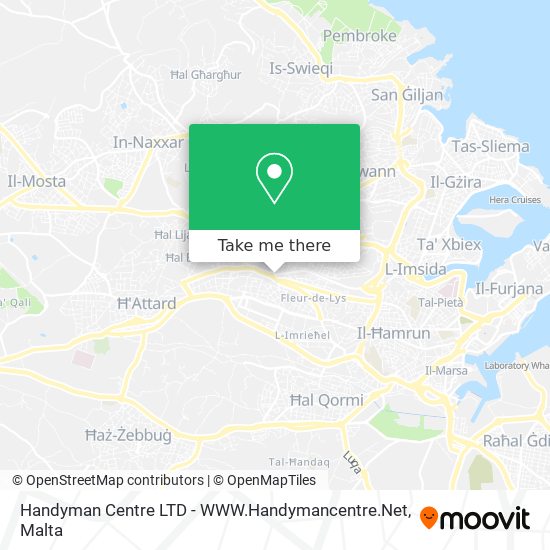 Handyman Centre LTD - WWW.Handymancentre.Net map