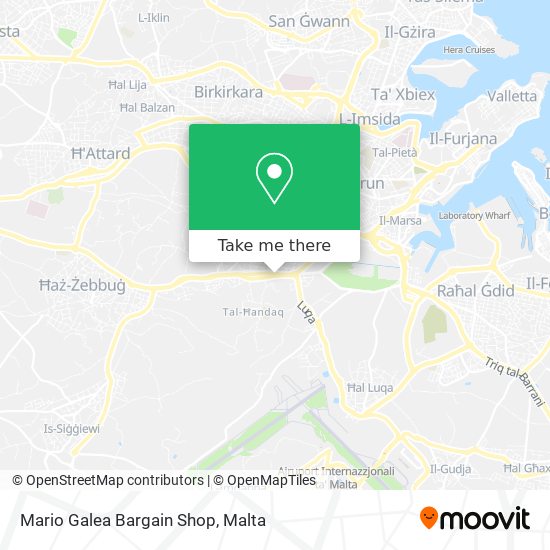 Mario Galea Bargain Shop map