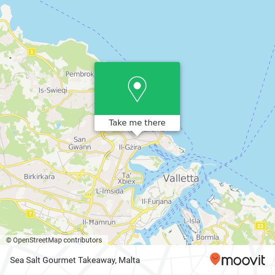 Sea Salt Gourmet Takeaway map
