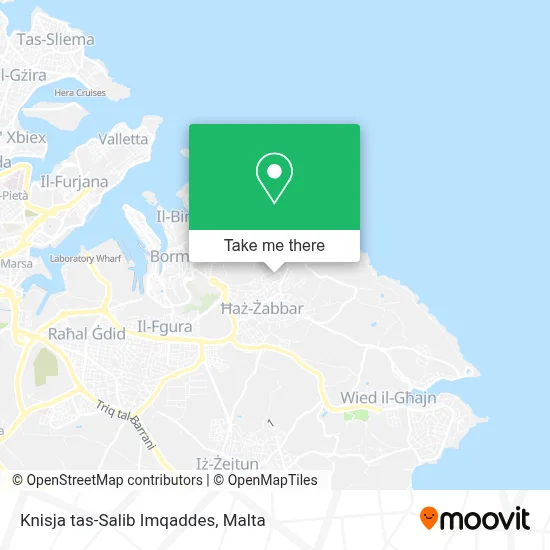 Knisja tas-Salib Imqaddes map