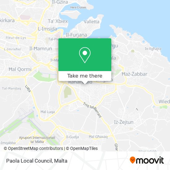Paola Local Council map