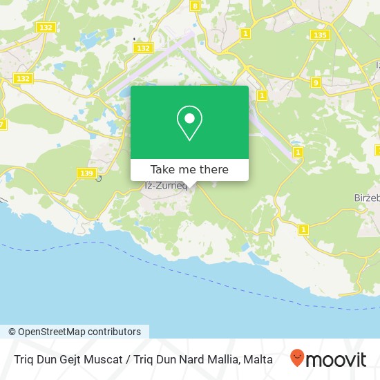 Triq Dun Gejt Muscat / Triq Dun Nard Mallia map